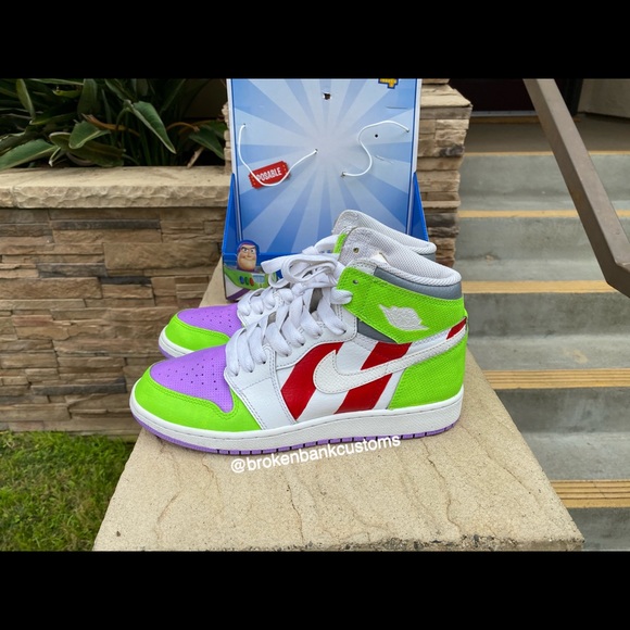 buzz lightyear jordan 1s